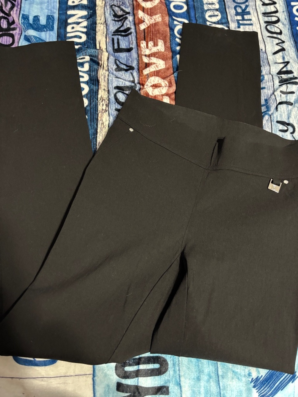 Rafaella Black Comfort Dress Pants